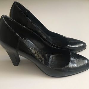 Salvatore Ferragamo Black Heels Size 7